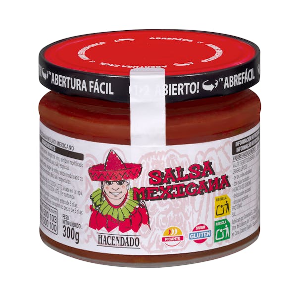 Salsa mexicana Hacendado mercadona