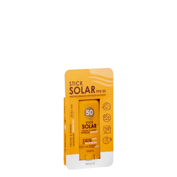 Stick protector solar facial & zonas sensibles Deliplus FPS 50 mercadona