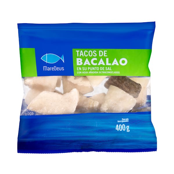 Tacos de bacalao MareDeus ultracongelado mercadona
