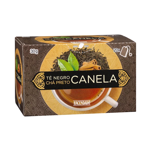Té negro con canela Hacendado mercadona