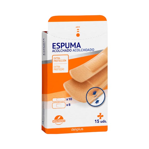 Tiras adhesivas protectoras de espuma acolchado Deliplus protección extra mercadona