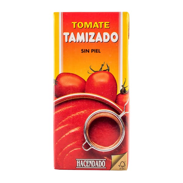 Tomate tamizado sin piel Hacendado mercadona