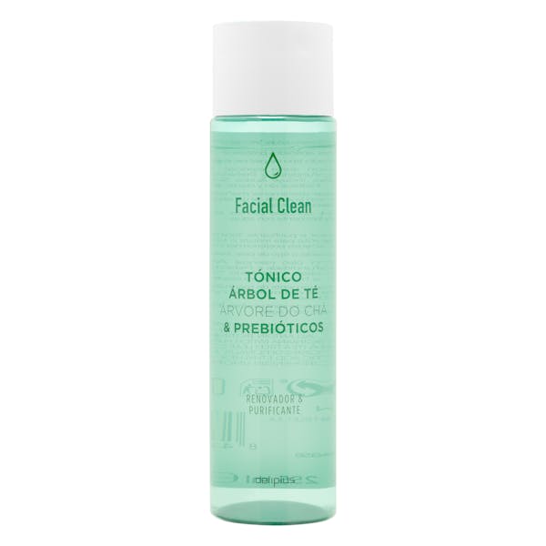 Tónico facial árbol de té y prebióticos Deliplus Facial Clean mercadona