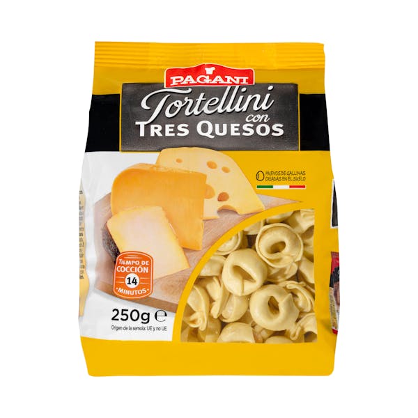 Tortellini tres quesos Pagani mercadona