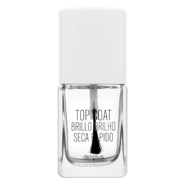 Tratamiento para uñas gel brillo top coat Deliplus secado rápido mercadona