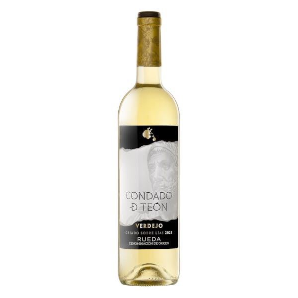 Vino blanco verdejo D.O Rueda Condado de Teón mercadona