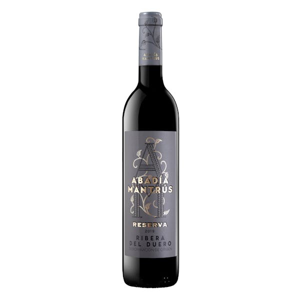 Vino tinto D.O Ribera del Duero Abadía Mantrús reserva mercadona