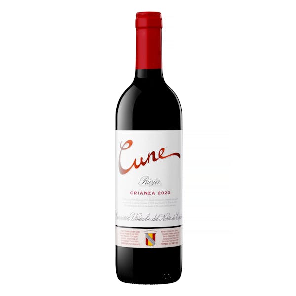 Vino tinto D.O Rioja Cune crianza mercadona