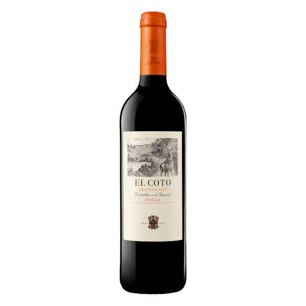 Vino tinto D.O Rioja El Coto crianza mercadona