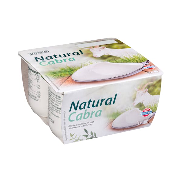 Yogur natural de cabra Hacendado mercadona