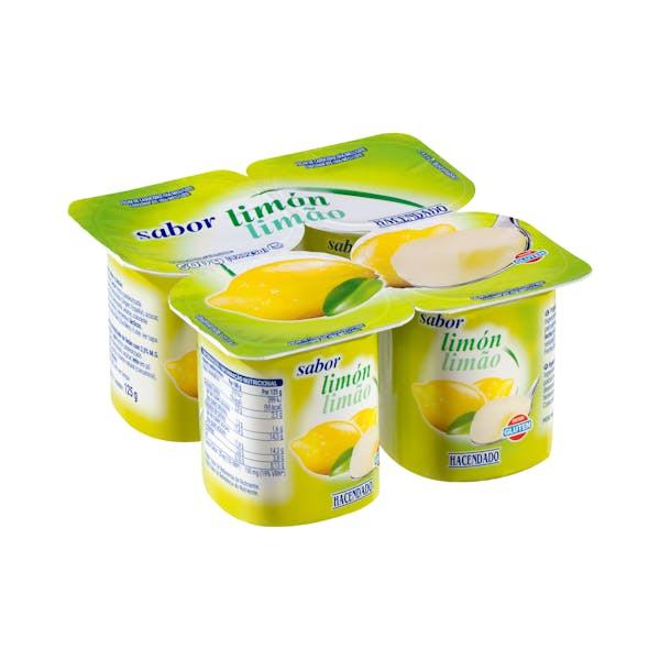 Yogur sabor limón Hacendado mercadona