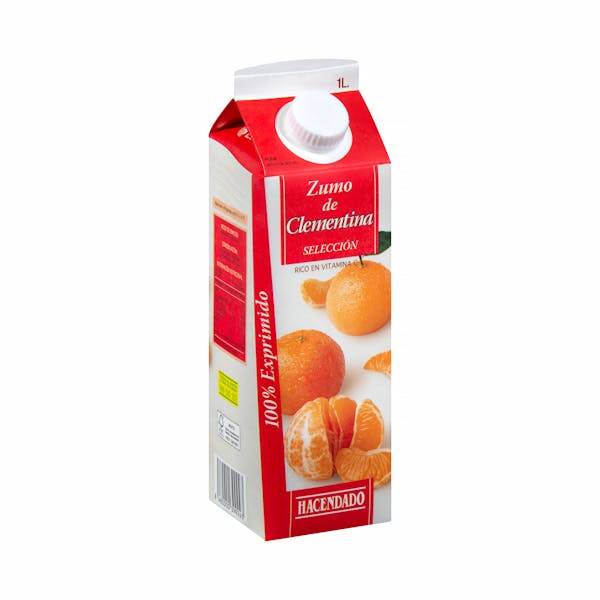 Zumo de clementina selección Hacendado mercadona