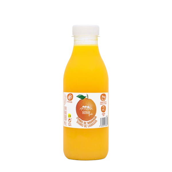 Zumo de naranja recién exprimido Hacendado mercadona